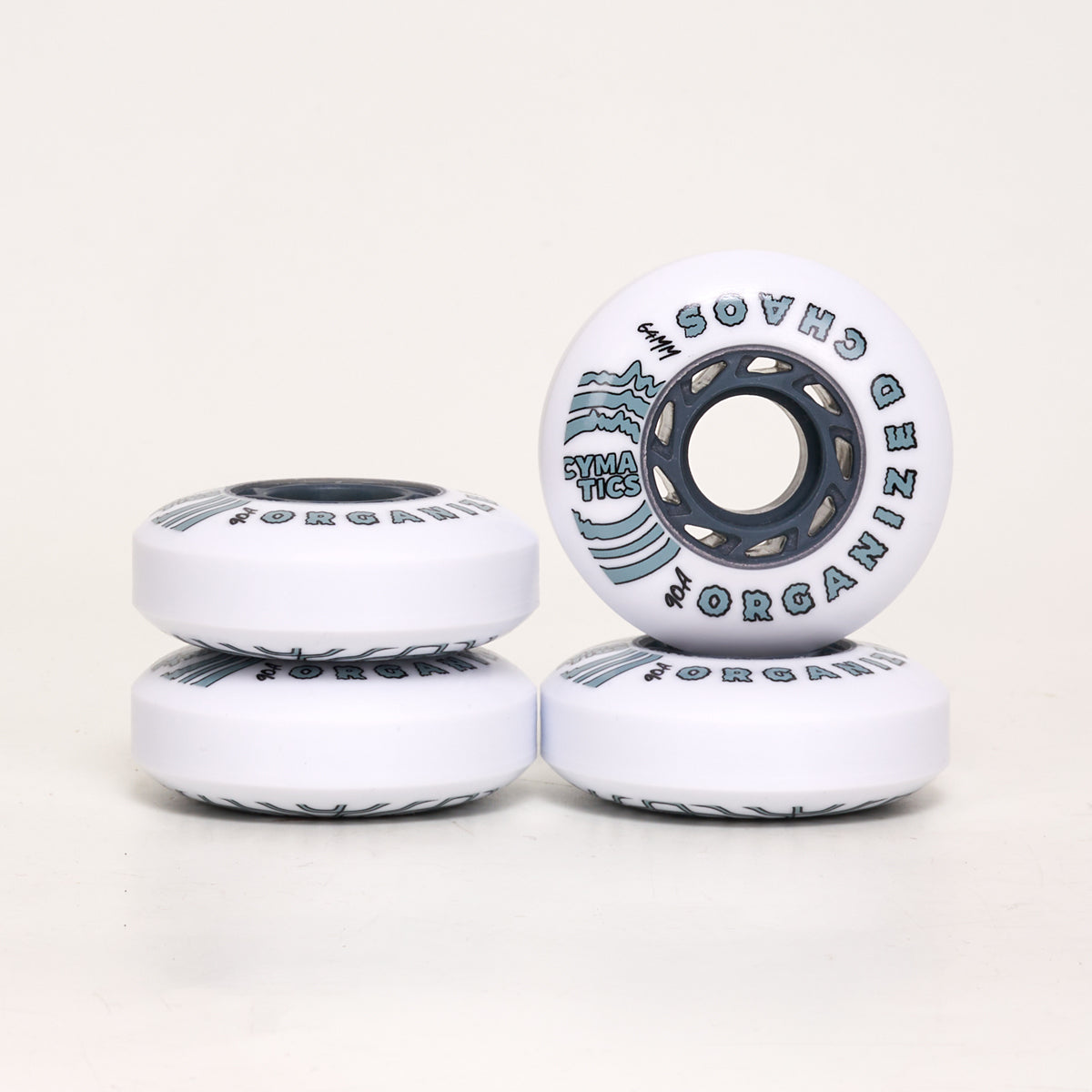 Cymatics Neutral Wave Pulse 64mm 90a Wheels - 4 Set