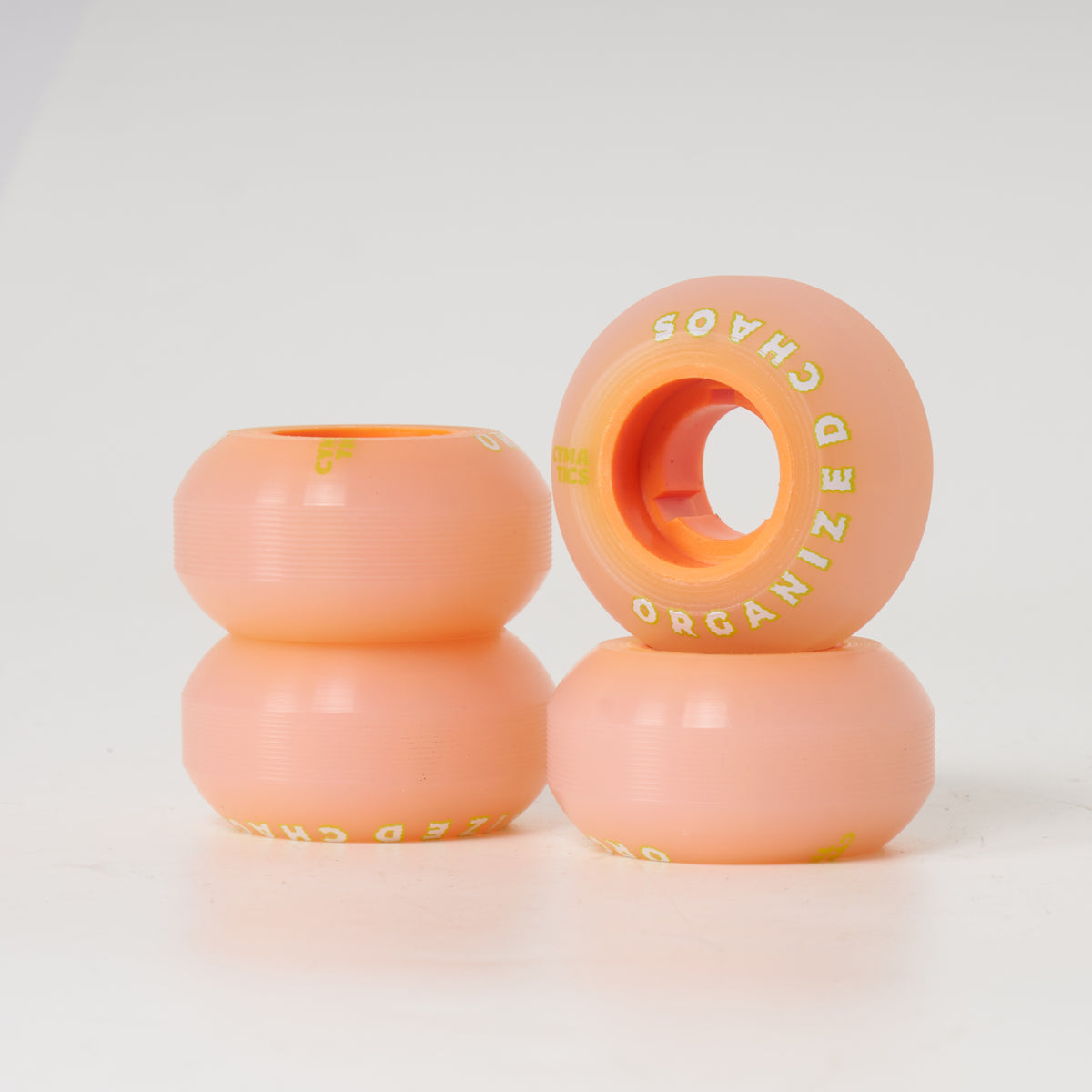 Cymatics 46mm Anti-Rocker Wheels - Peach