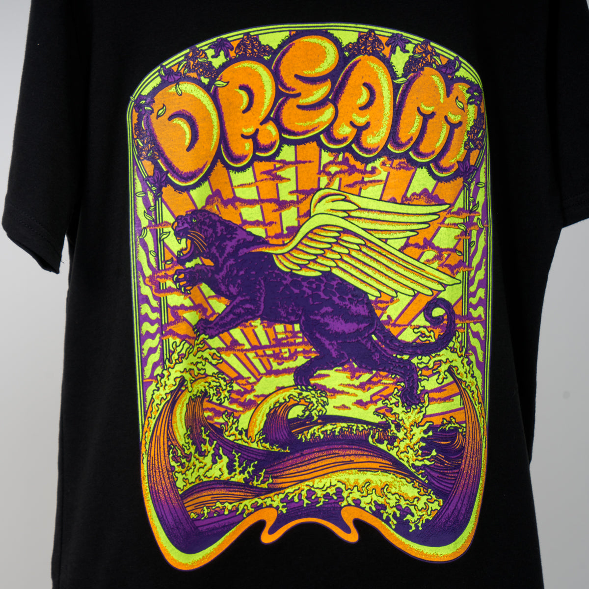 Dream Panther T-Shirt - Black Light