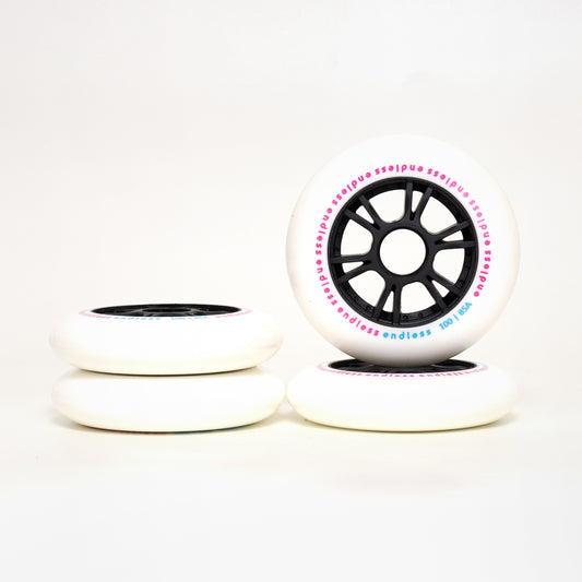 Endless 100mm / 85a Wheels - White