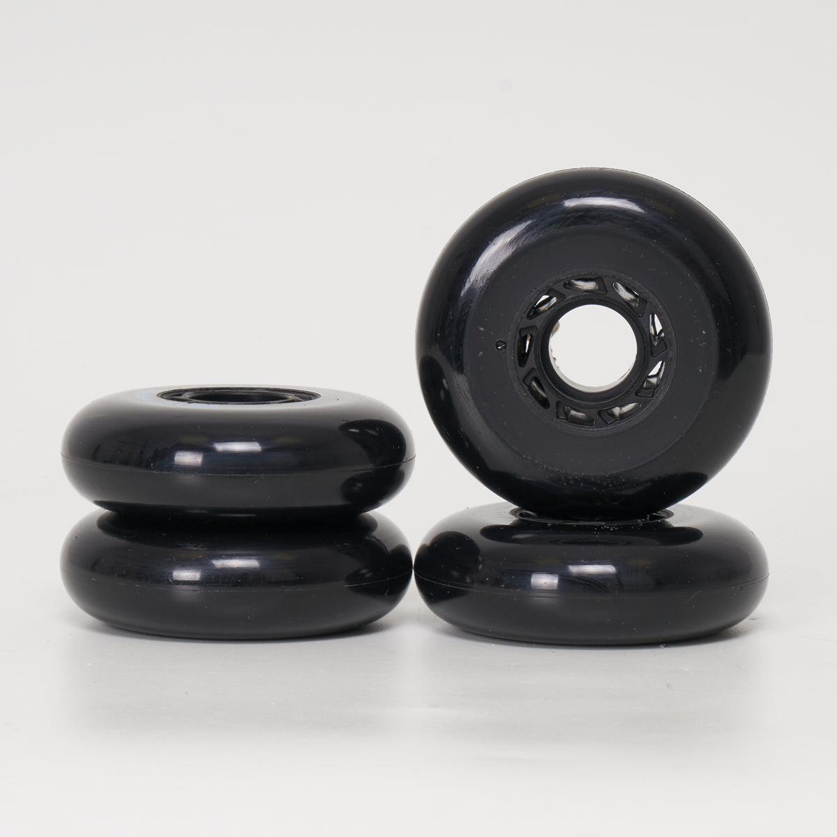 Endless 76mm Wheels - Black (Set of 4)