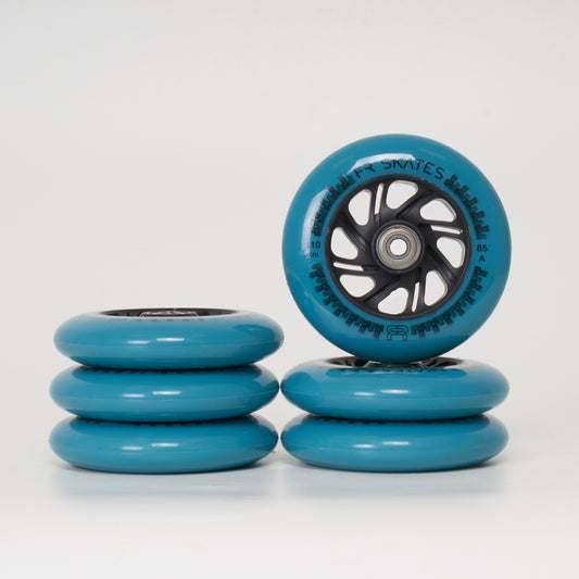 FR Skates 125mm Wheels - With MW7 Bearings - 6 Set