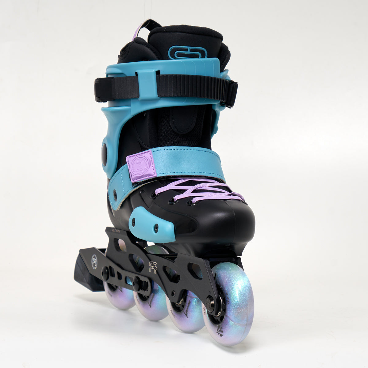 FR Skates FR Junior Adjustable Inline Skates - Unisex - Luminous Black Pearl