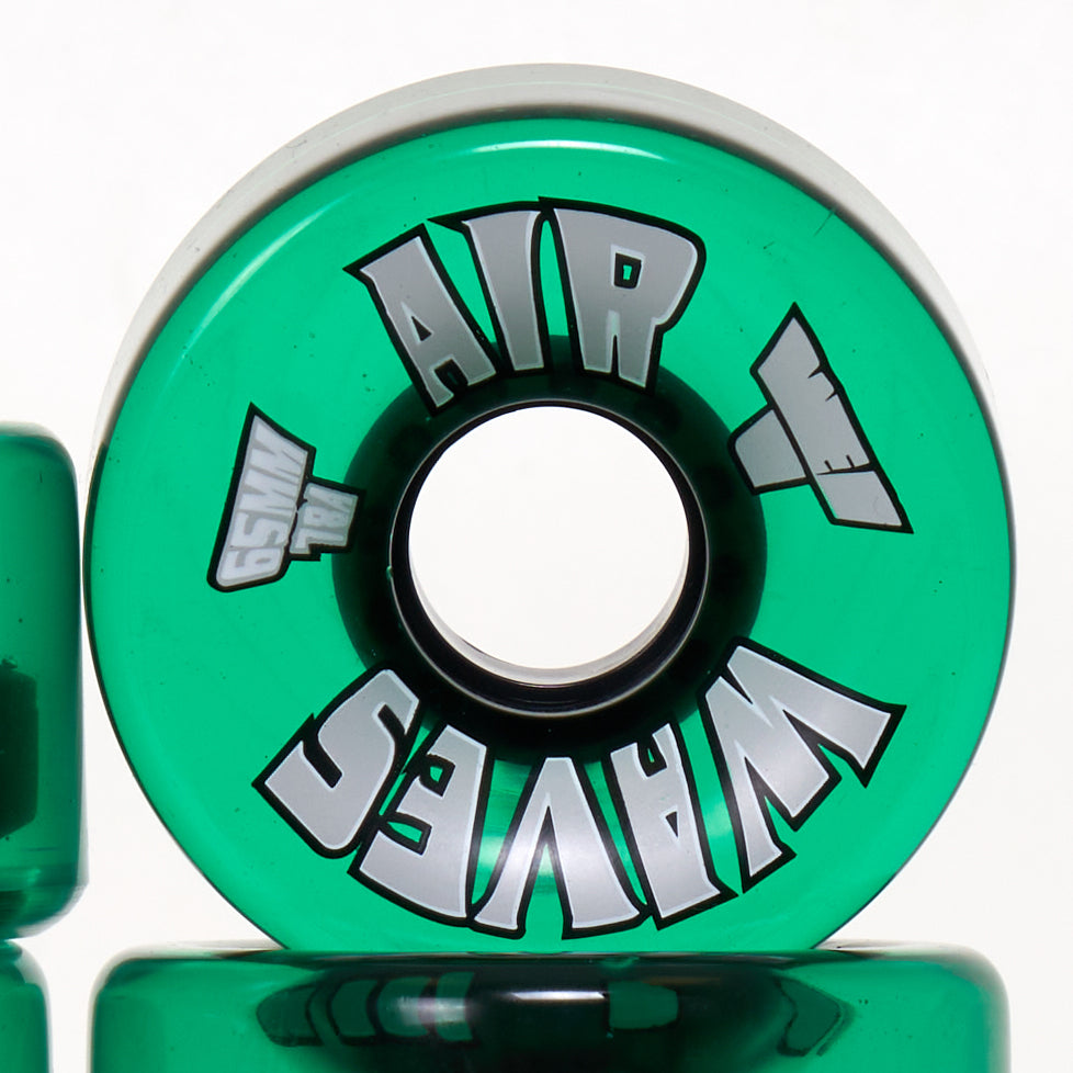 Airwaves 65mm/78a Wheels - Clear Green