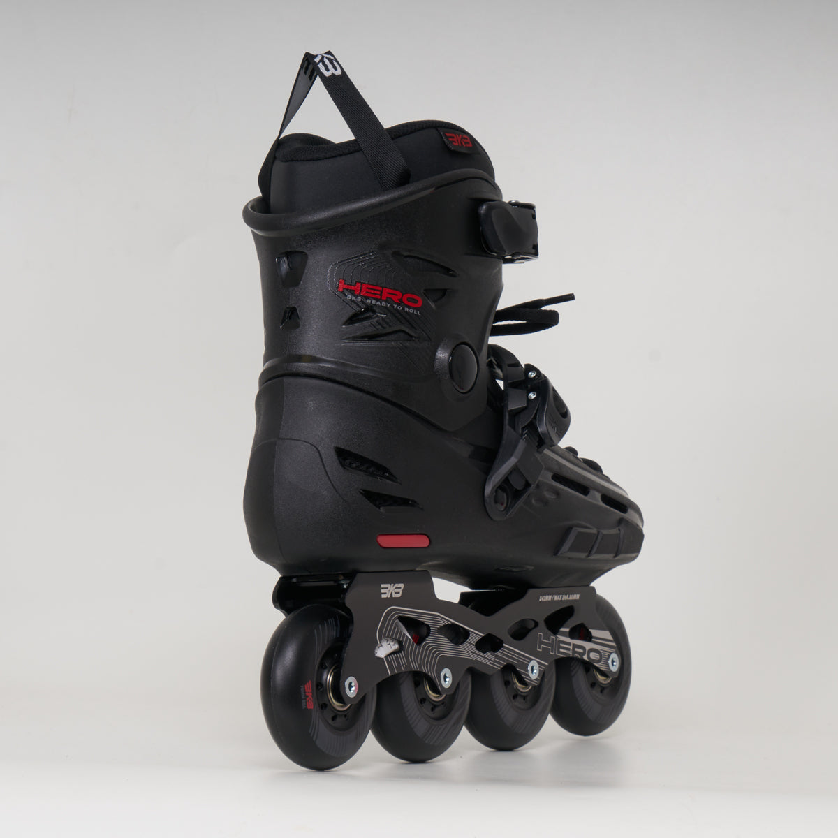 Flying Eagle B6 Hero Inline Skates - Black (BKB)