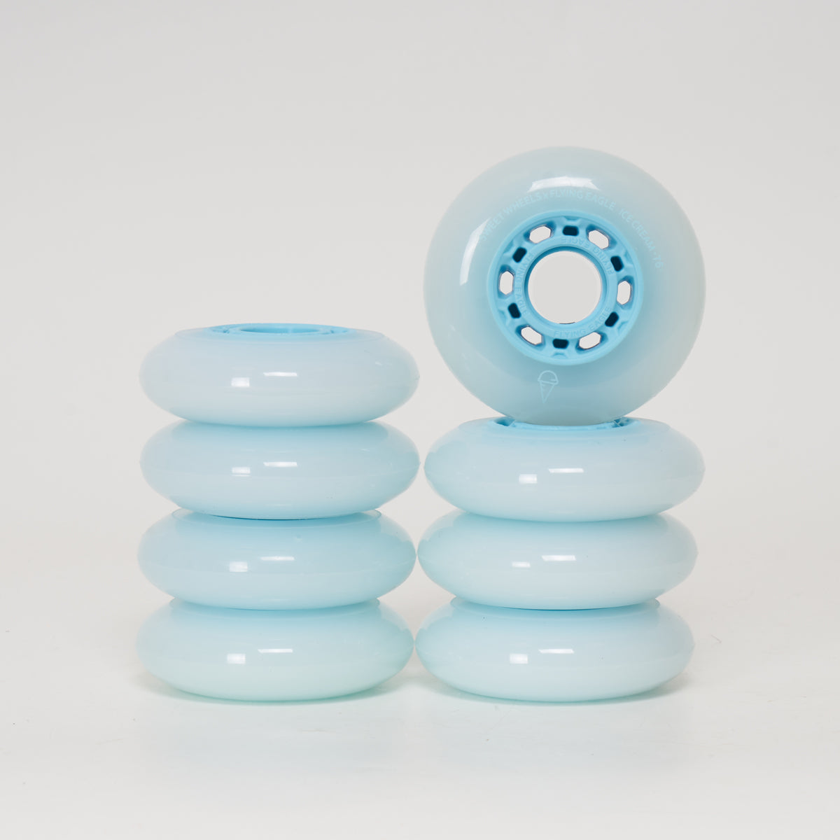 Flying Eagle Ice Cream 76mm Wheels - Blue