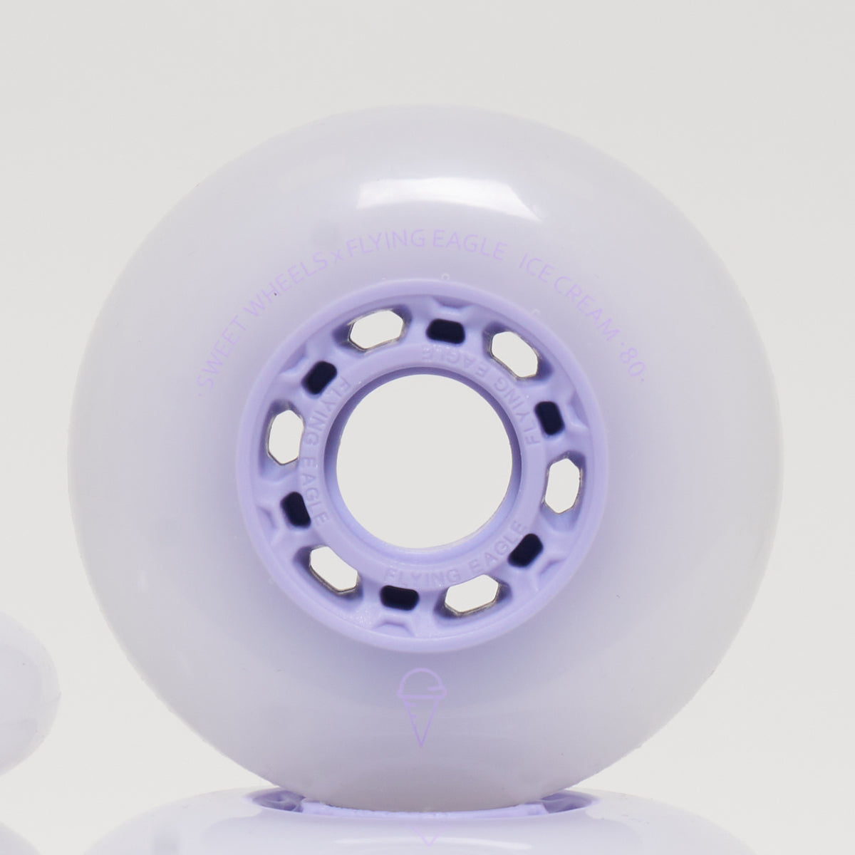 Flying Eagle Ice Cream 80mm Wheels - Purple