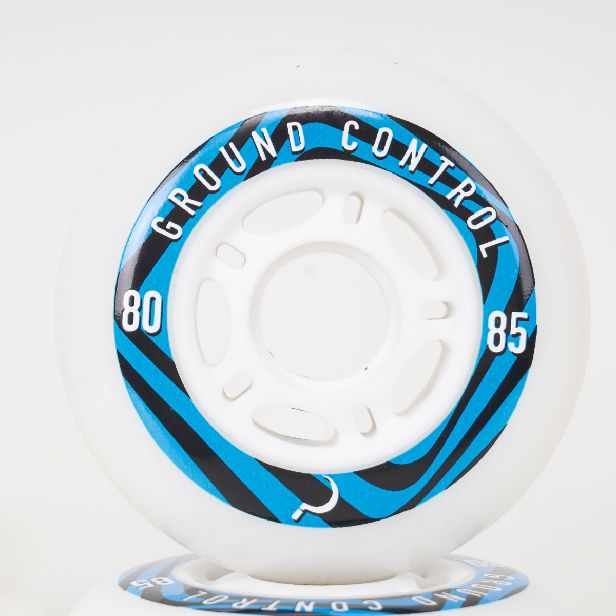 Ground Control Psych FSK Wheels 80mm / 85A - White