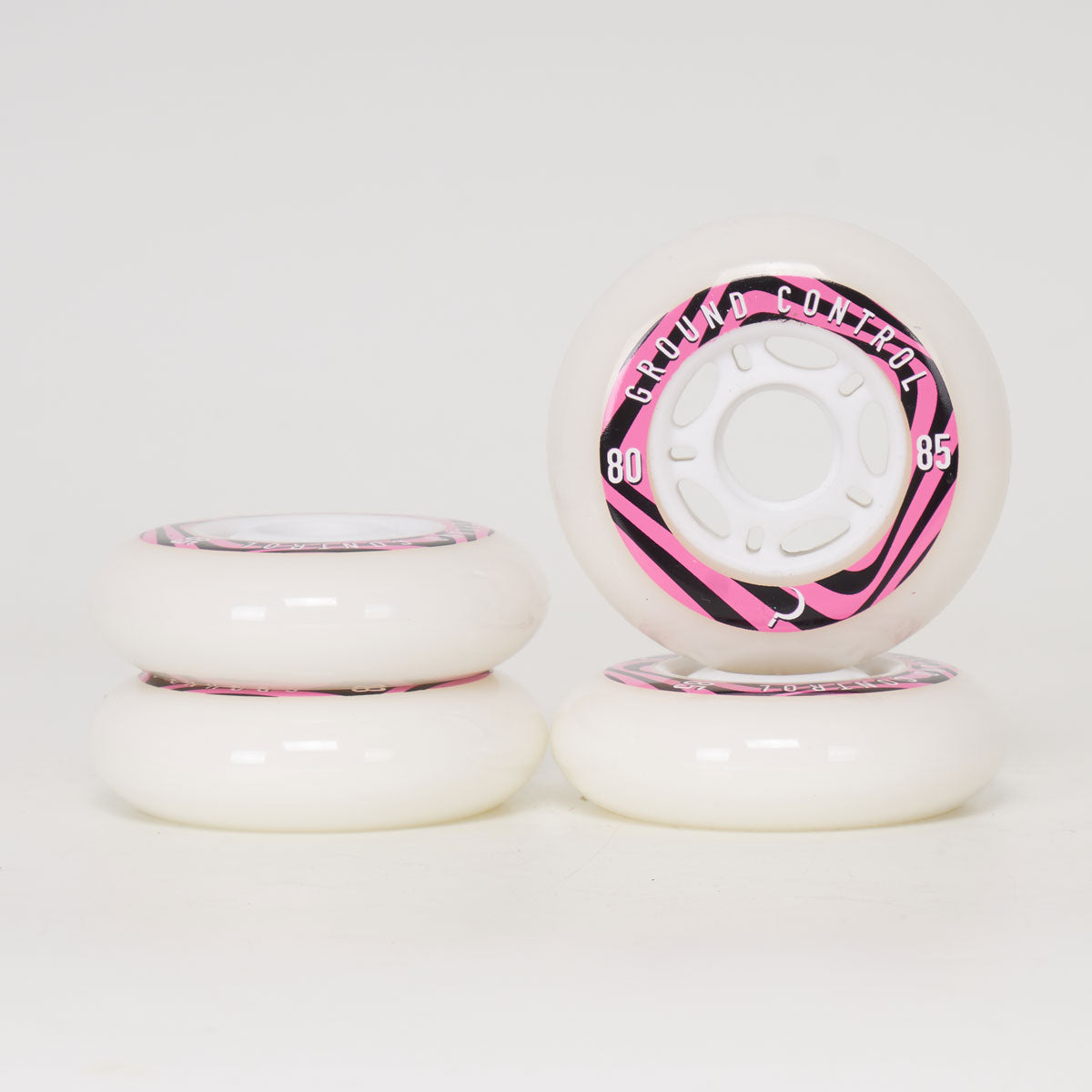 Ground Control Psych FSK Wheels 80mm / 85A - Pink