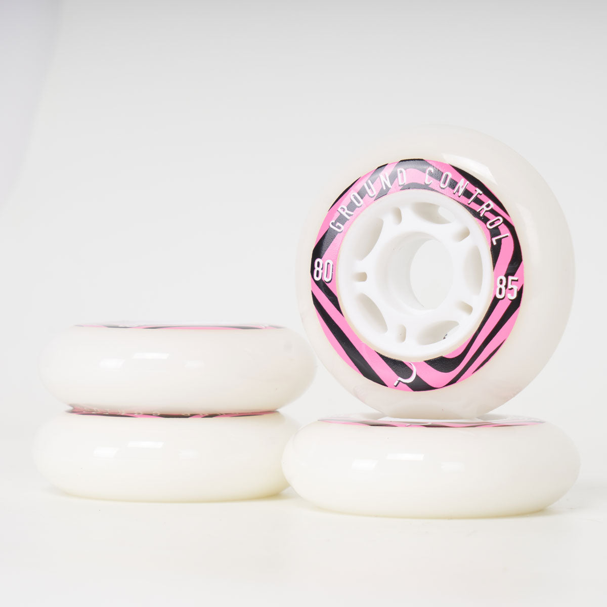 Ground Control Psych FSK Wheels 80mm / 85A - Pink