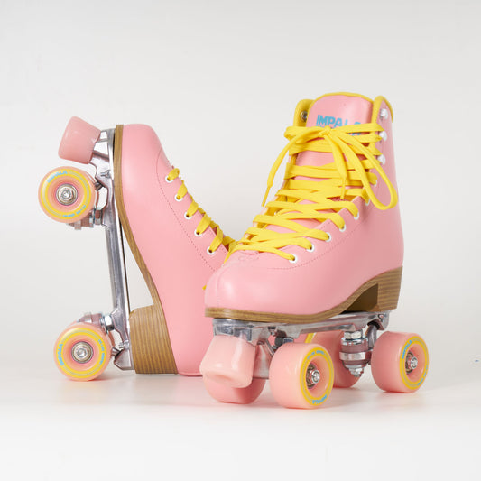 Impala Roller Skates - Pink / Yellow