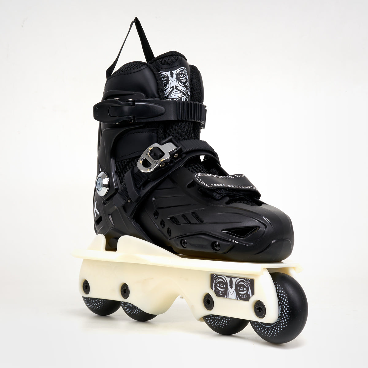 Kaltik K Skate Jr With Nylon Flat V1 Frames - Black