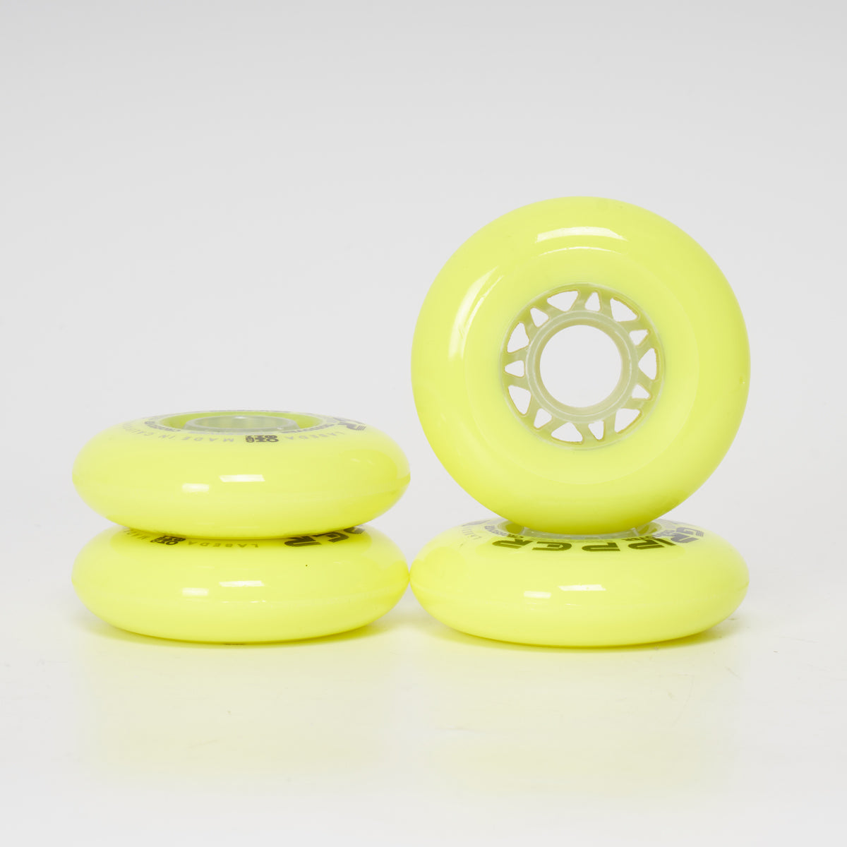 Labeda Gripper Indoor Wheels - Medium Hardness - 72mm / 76mm / 80mm (Indoor/Hockey)