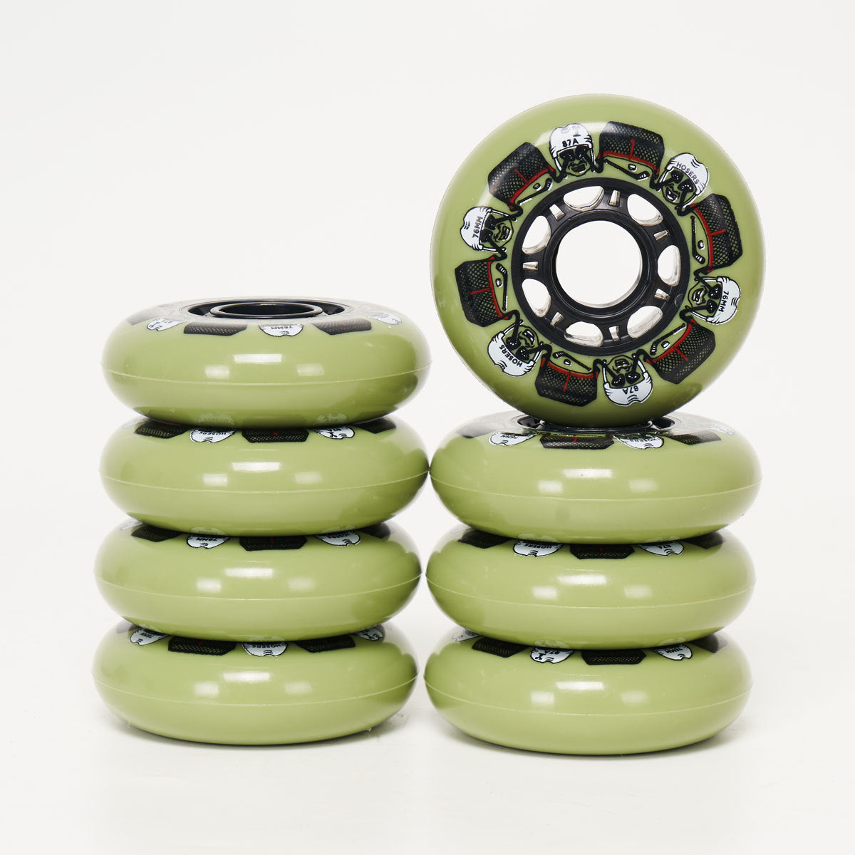 Mushroom Blading 'Hosers' Wheels 76mm - 8 Pack