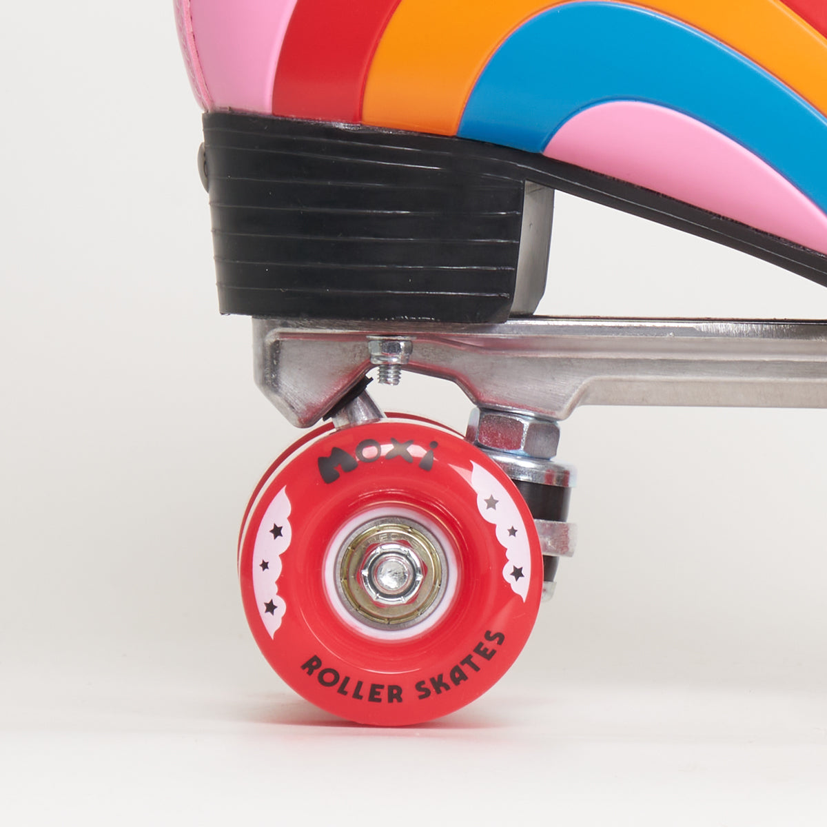 Moxi Rainbow Rider Rollerskates - Bubblegum pink