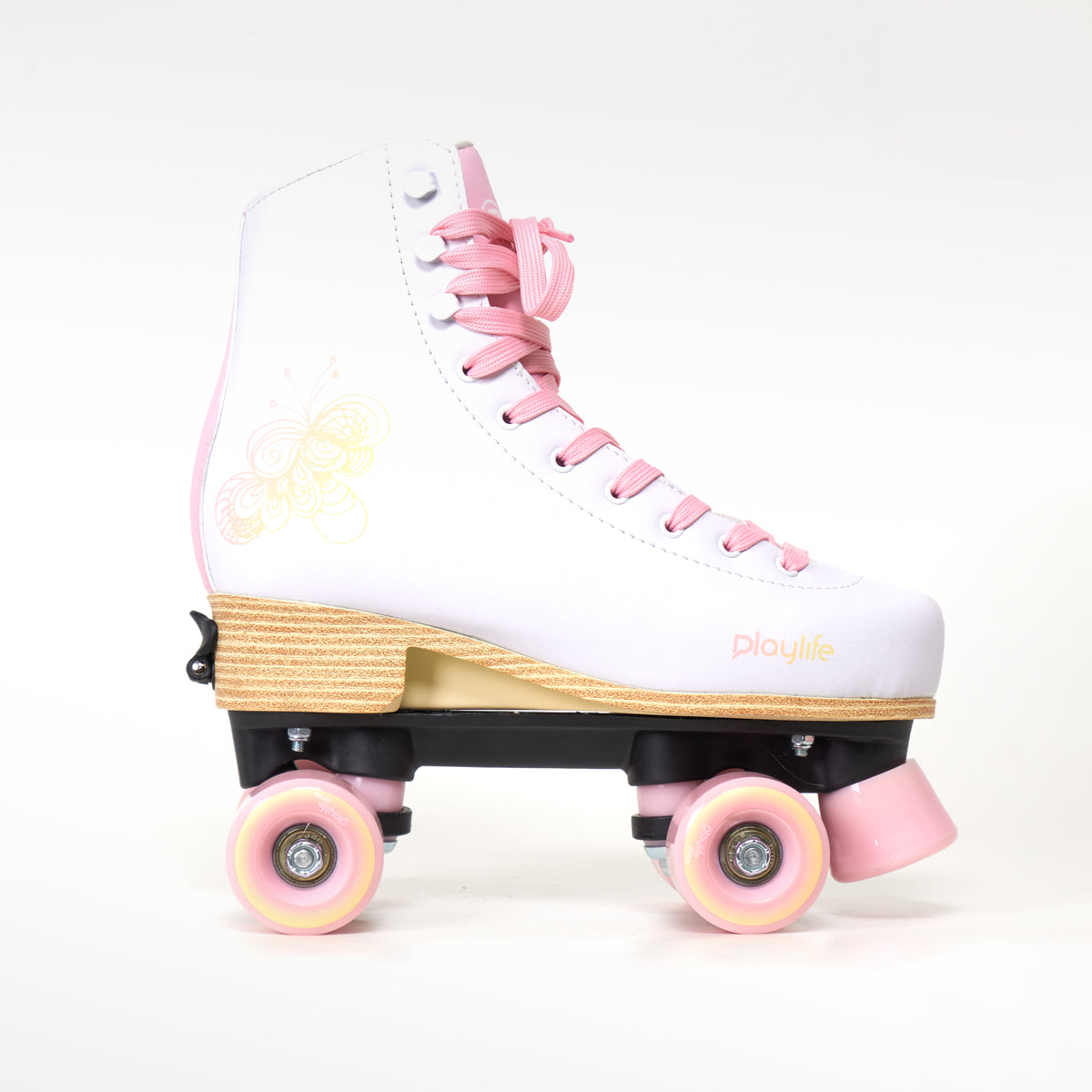 Playlife Kids Classic Adjustable Skates - Pale Rose