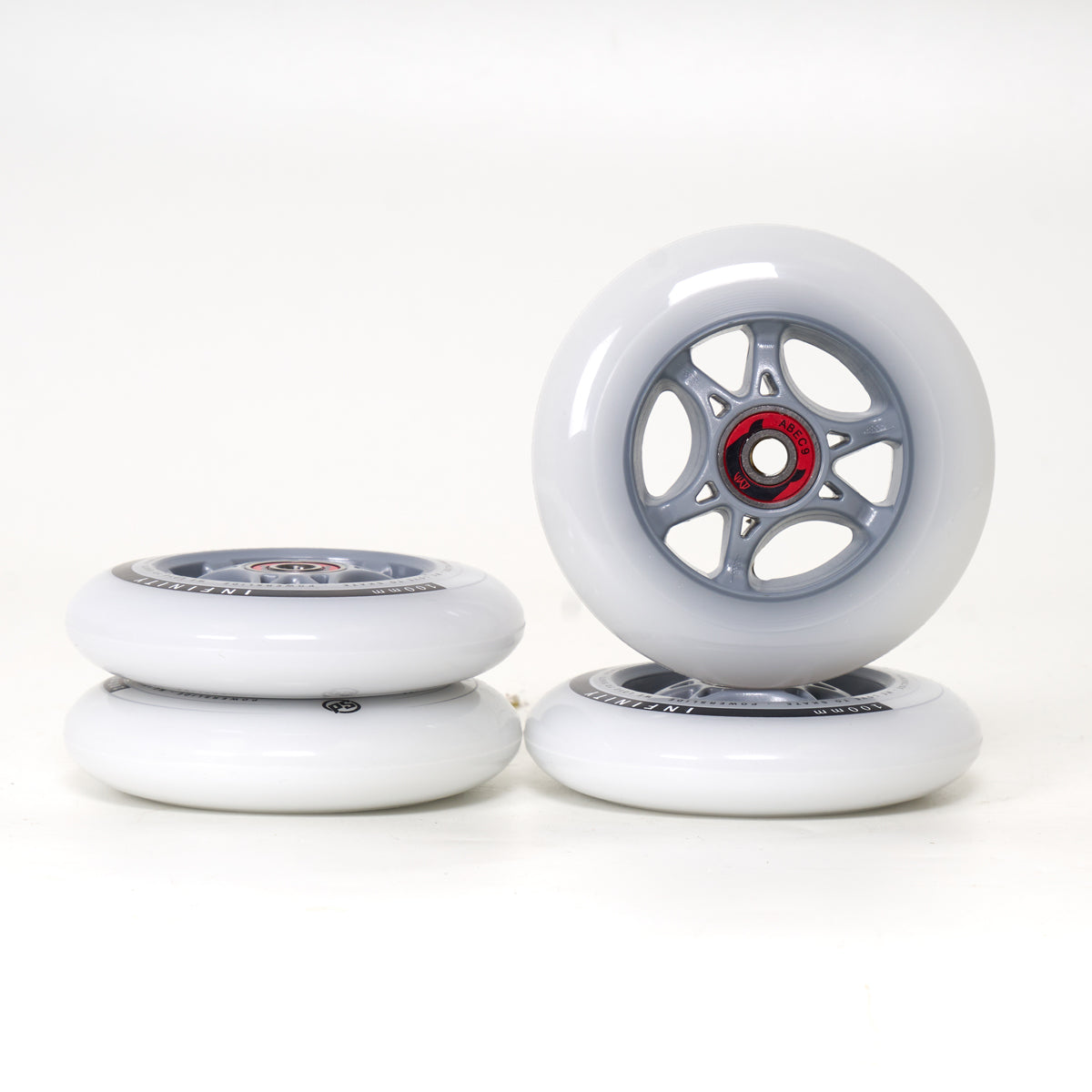 Powerslide Infinity II 100mm Wheel w/Wicked Bearing - 4 Set