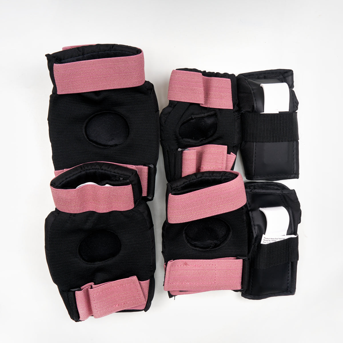 Rio Roller Triple Pad Set - Black / Pink