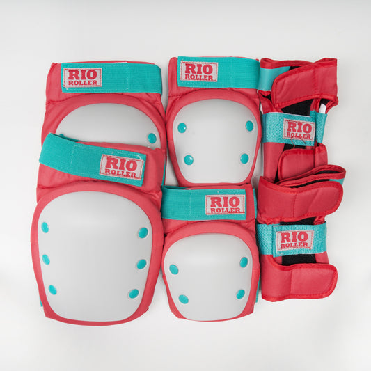 Rio Roller Triple Pad Set - Red / Mint