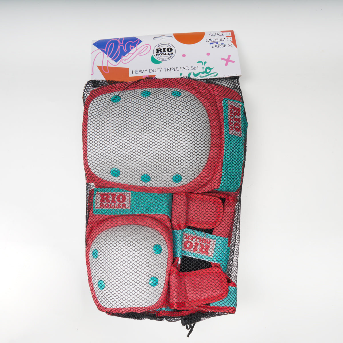 Rio Roller Triple Pad Set - Red / Mint