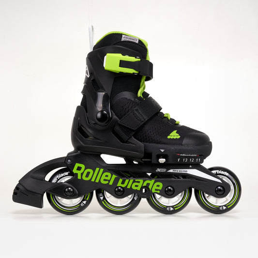 Rollerblade Microblade Junior Inline Skates Black / Lime