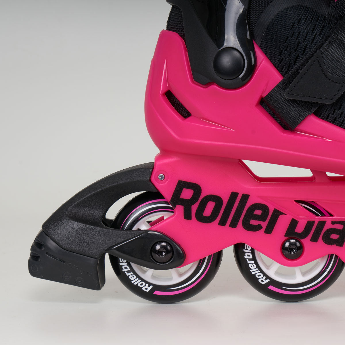 Rollerblade Microblade G Junior Adjustable Inline Skates - Black & Pink 2024