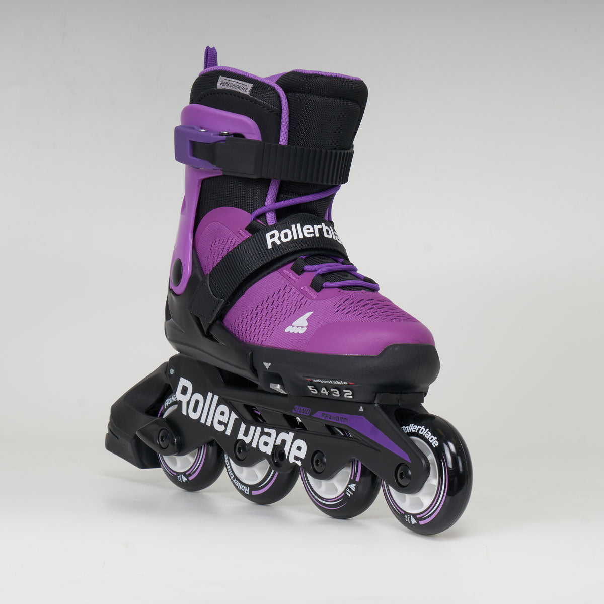 Rollerblade Microblade G Junior Adjustable Inline Skates - Purple 2024