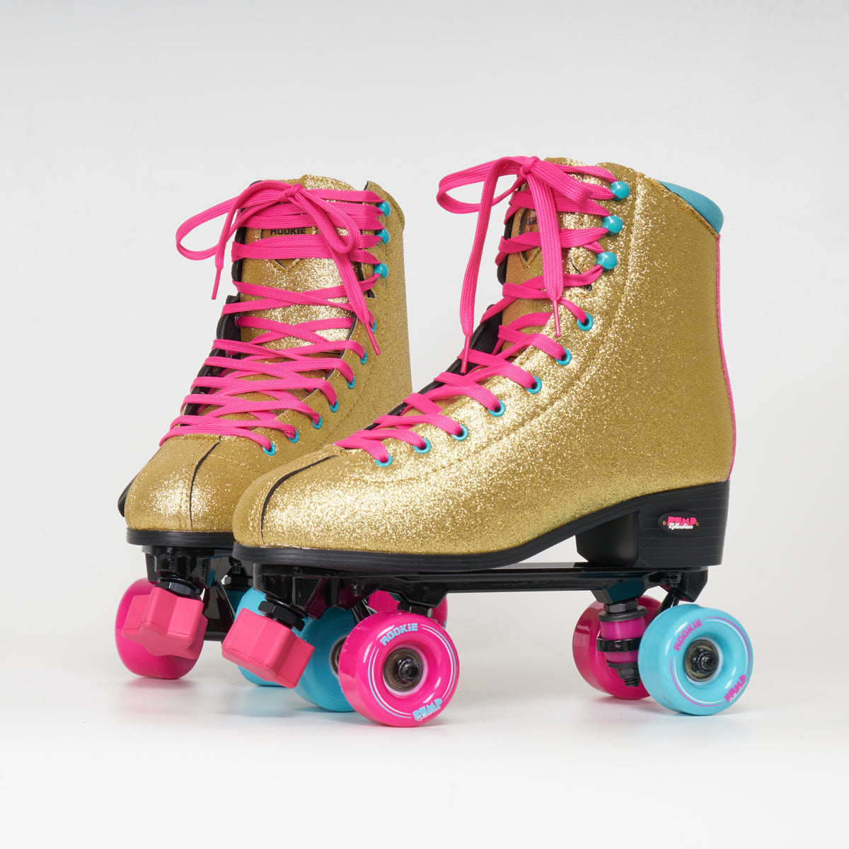 Rookie Bump Roller disco skates - Gold