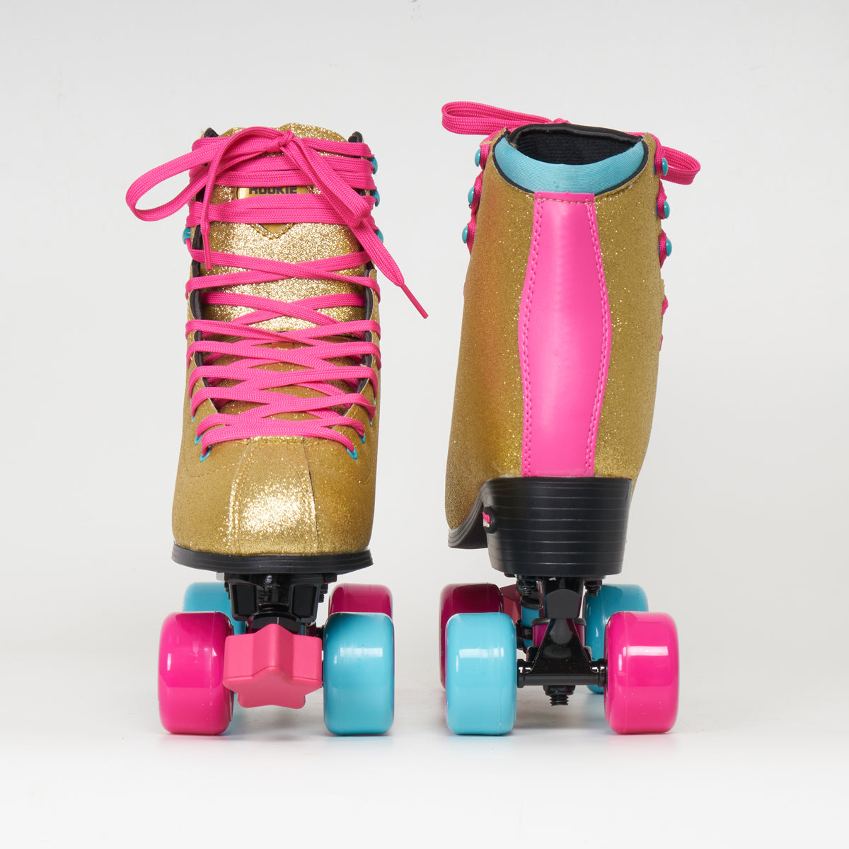 Rookie Bump Roller disco skates - Gold