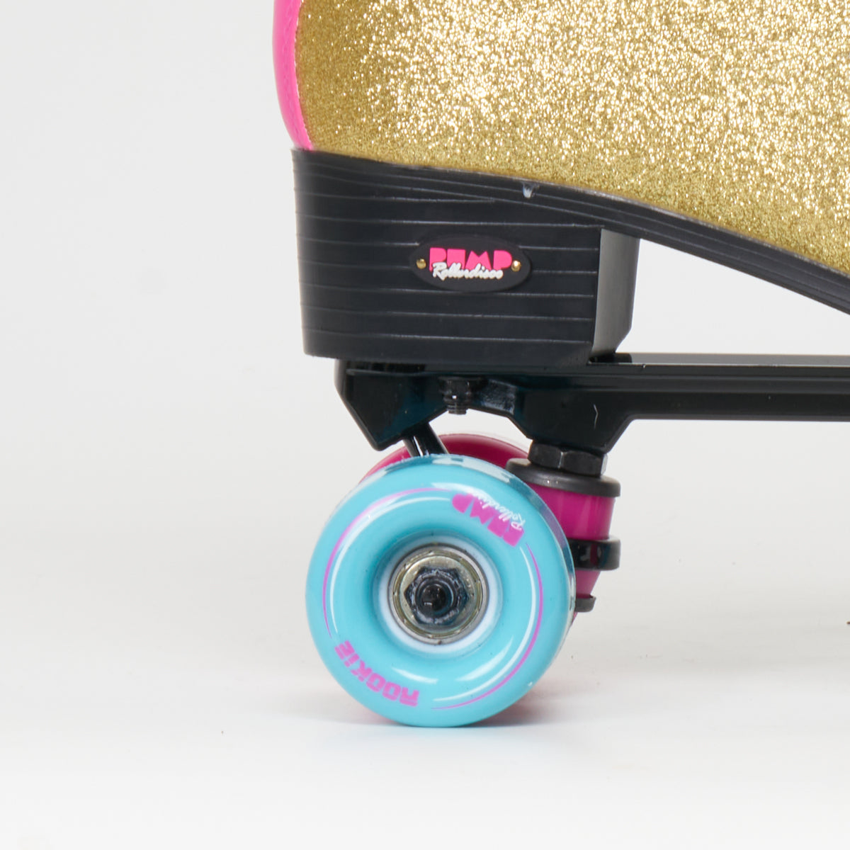 Rookie Bump Roller disco skates - Gold