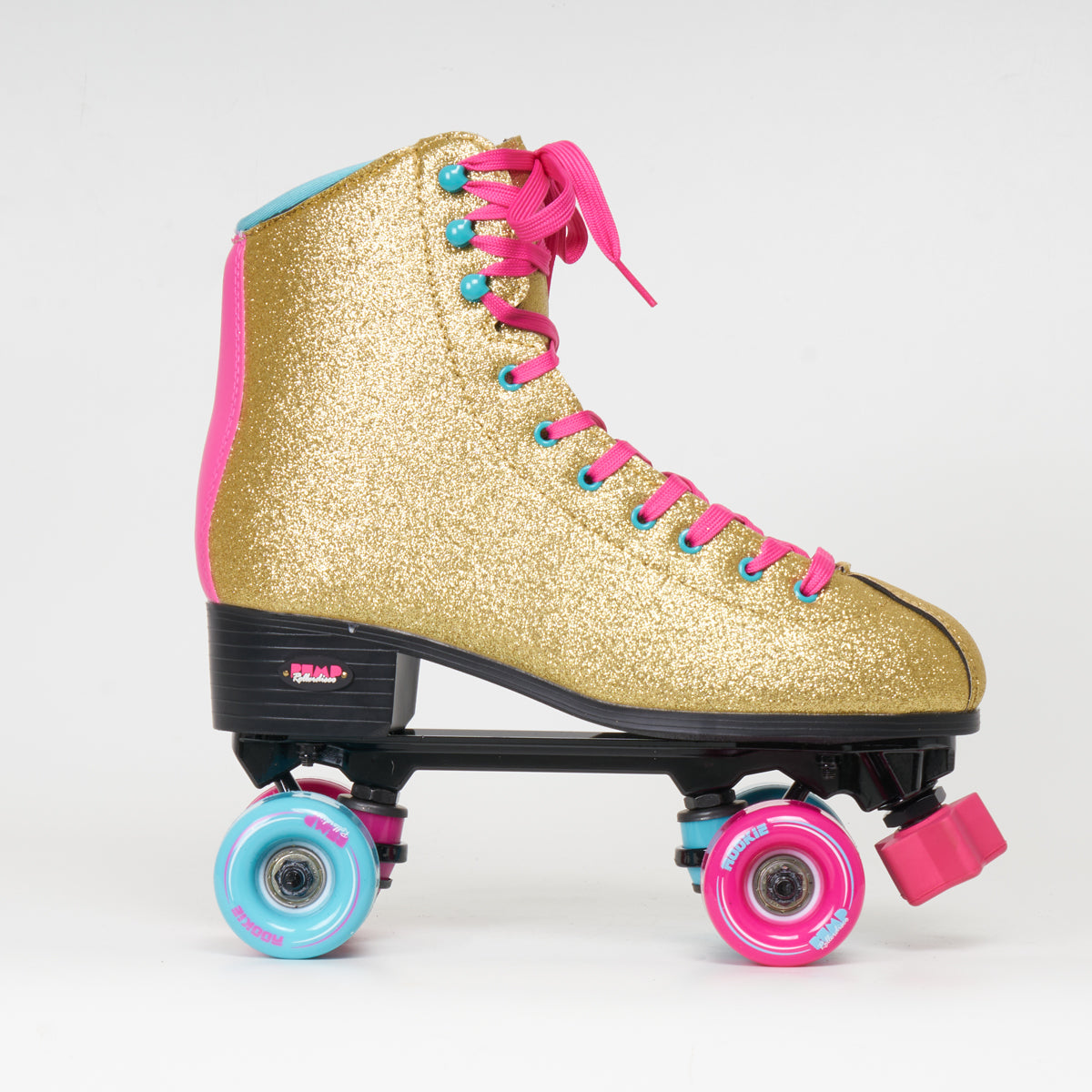 Rookie Bump Roller disco skates - Gold