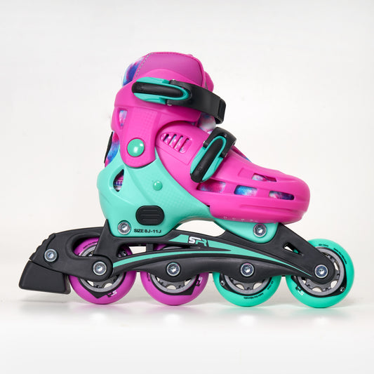 SFR Cyclone II Junior Adjustable Skates - Tie Dye