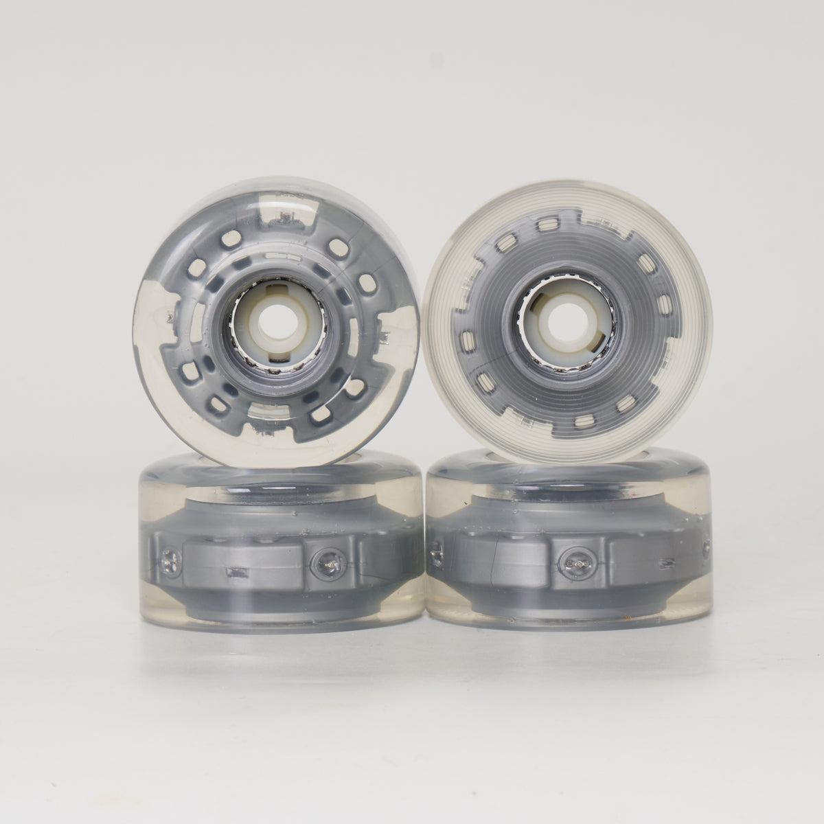 SFR LED Light Up 58mm/82a Wheels - Grey