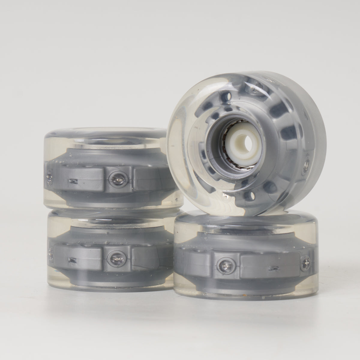 SFR LED Light Up 58mm/82a Wheels - Grey