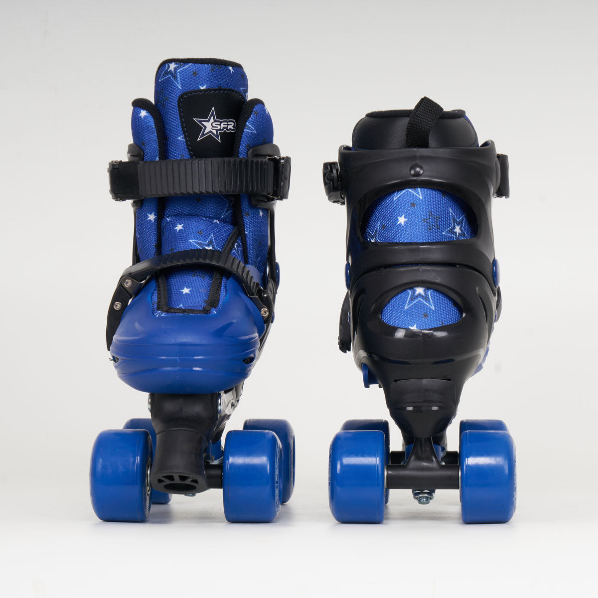 SFR Nebula Junior Adjustable Quad Skates - Blue