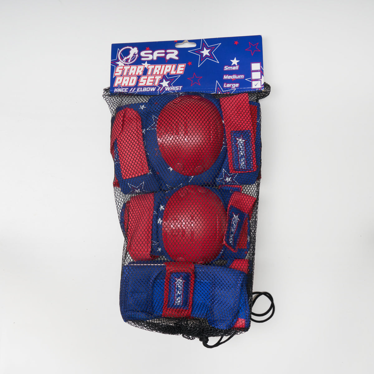 SFR Star Triple Pad Set - Red / Blue