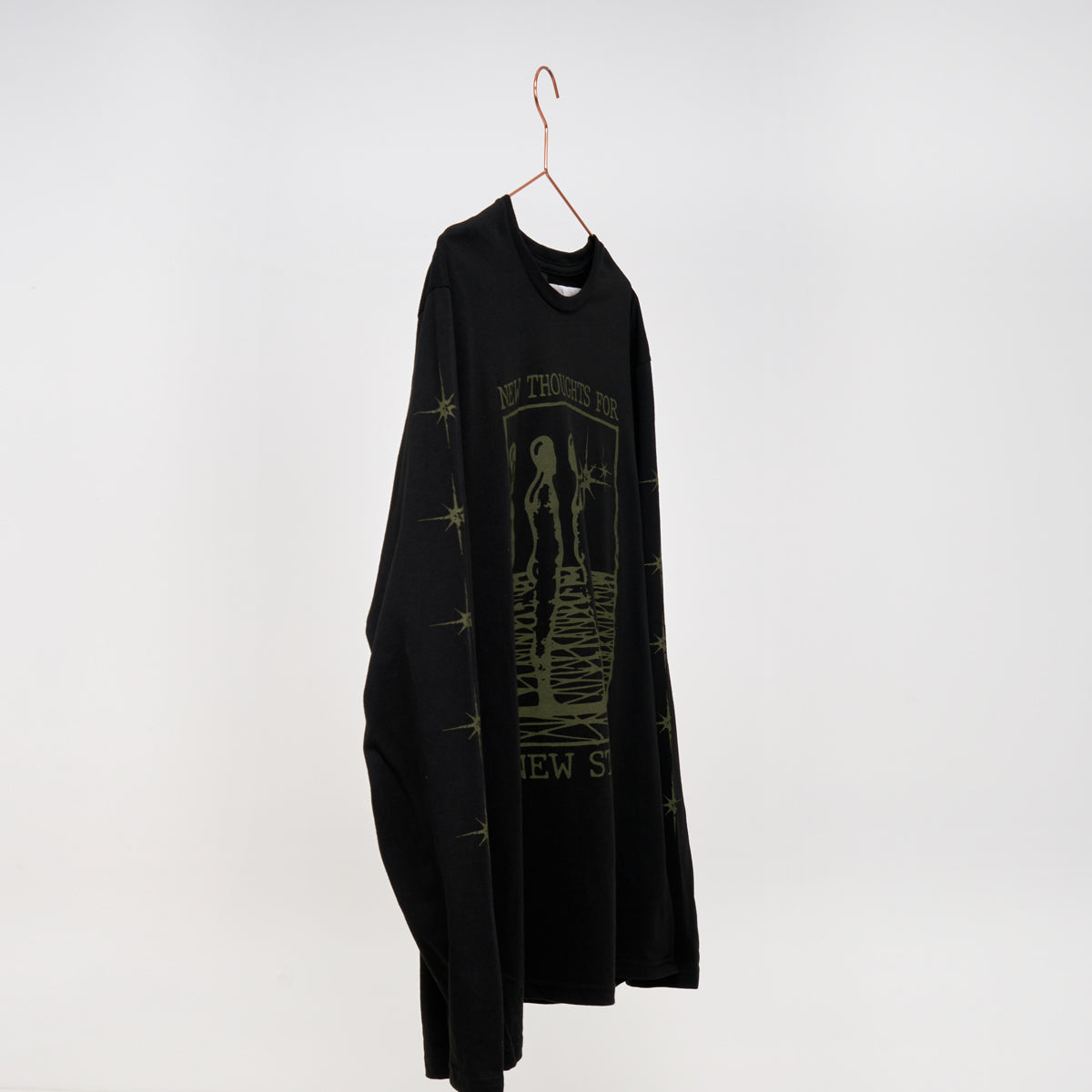 Standard New Thoughts Longsleeve T-Shirt - Black