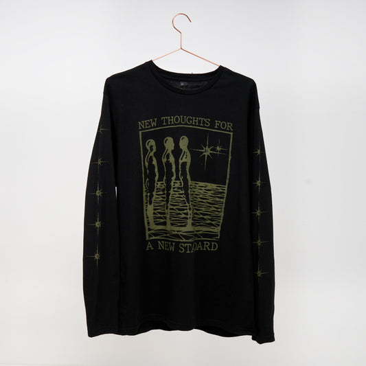 Standard New Thoughts Longsleeve T-Shirt - Black