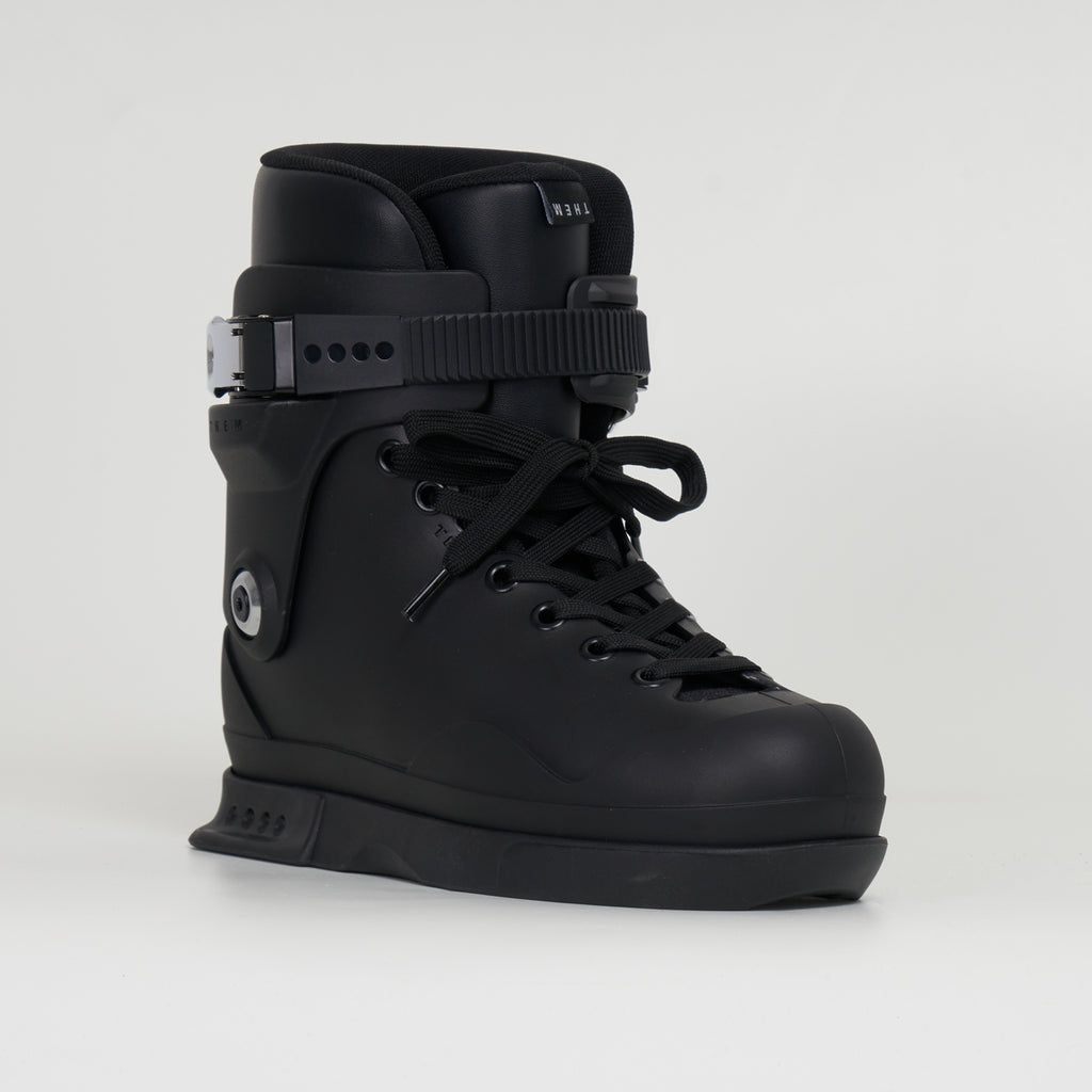 Them 909 Skates BOOT ONLY Black - With Them Liner, V.3 Soulplate