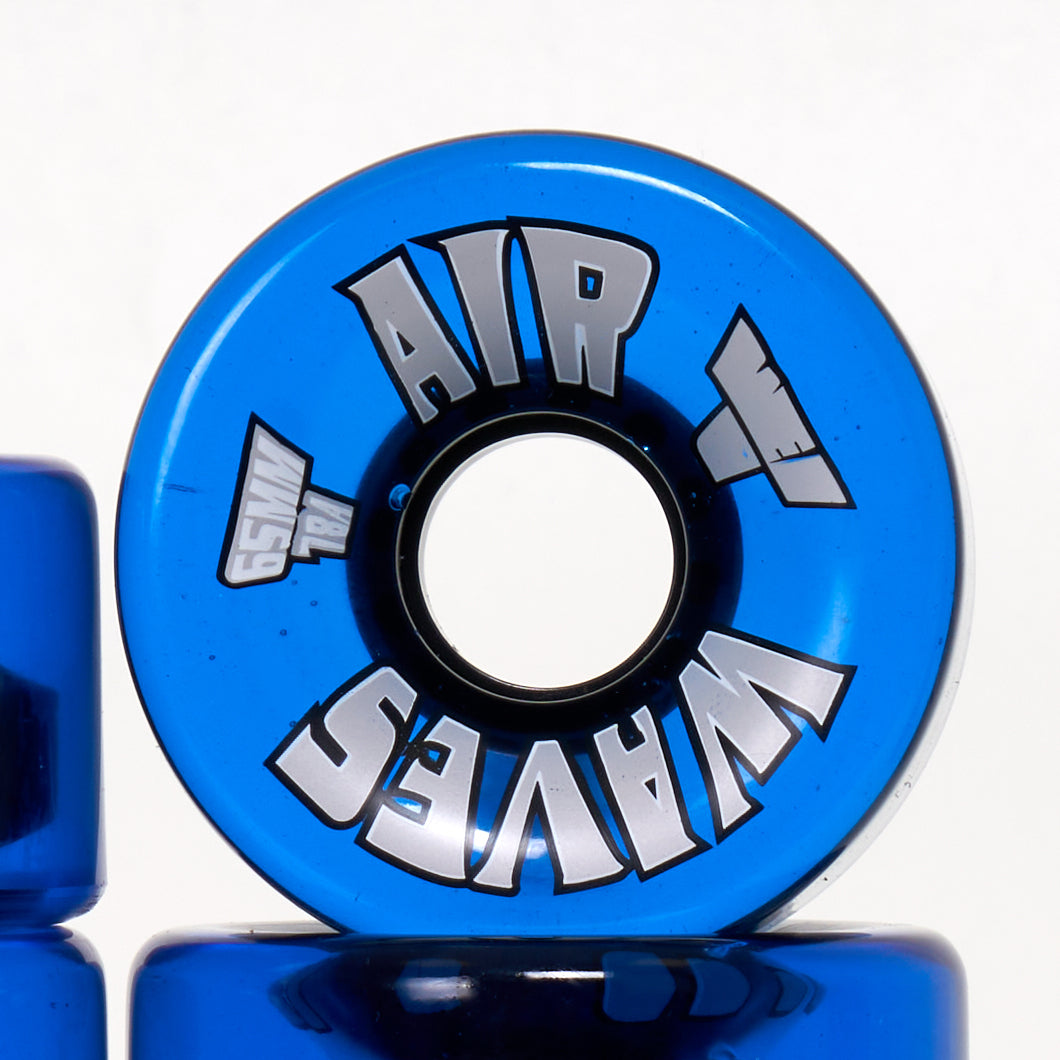 Airwaves 65mm/78a Wheels - Clear Blue