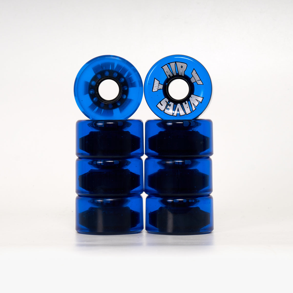 Airwaves 65mm/78a Wheels - Clear Blue