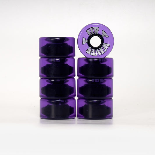 Airwaves 65mm/78a Wheels - Clear Purple