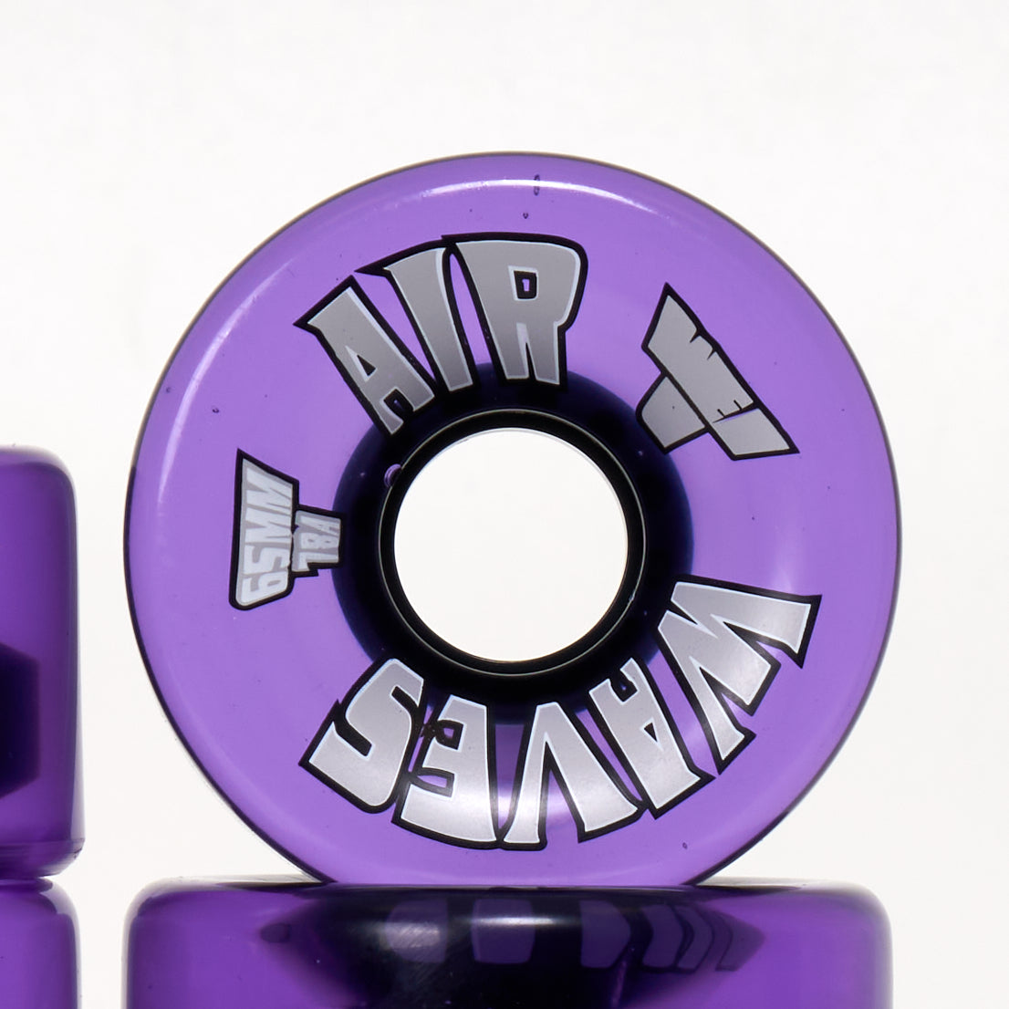 Airwaves 65mm/78a Wheels - Clear Purple