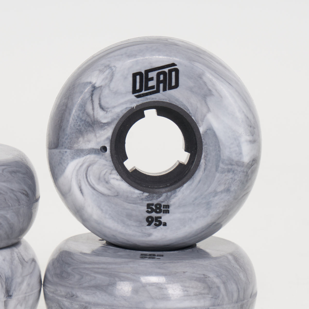 Dead Grey Marble 58mm 95a Wheels