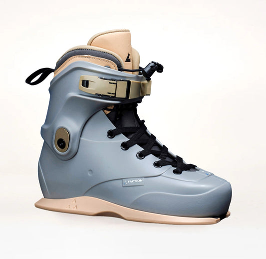 Faction Plastiks V1 Grey Skates – Boot Only [PRE ORDER]