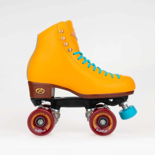 Riedell Crew Turmeric Skates - Yellow