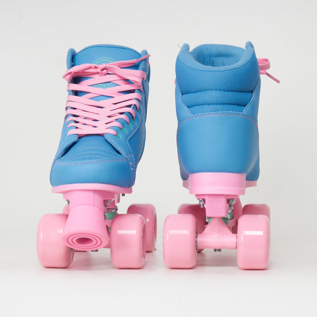 Rio Roller Lumina Quad Skates - Blue / Pink