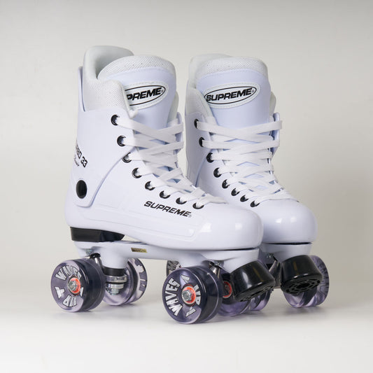 Supreme Turbo White Roller Skates