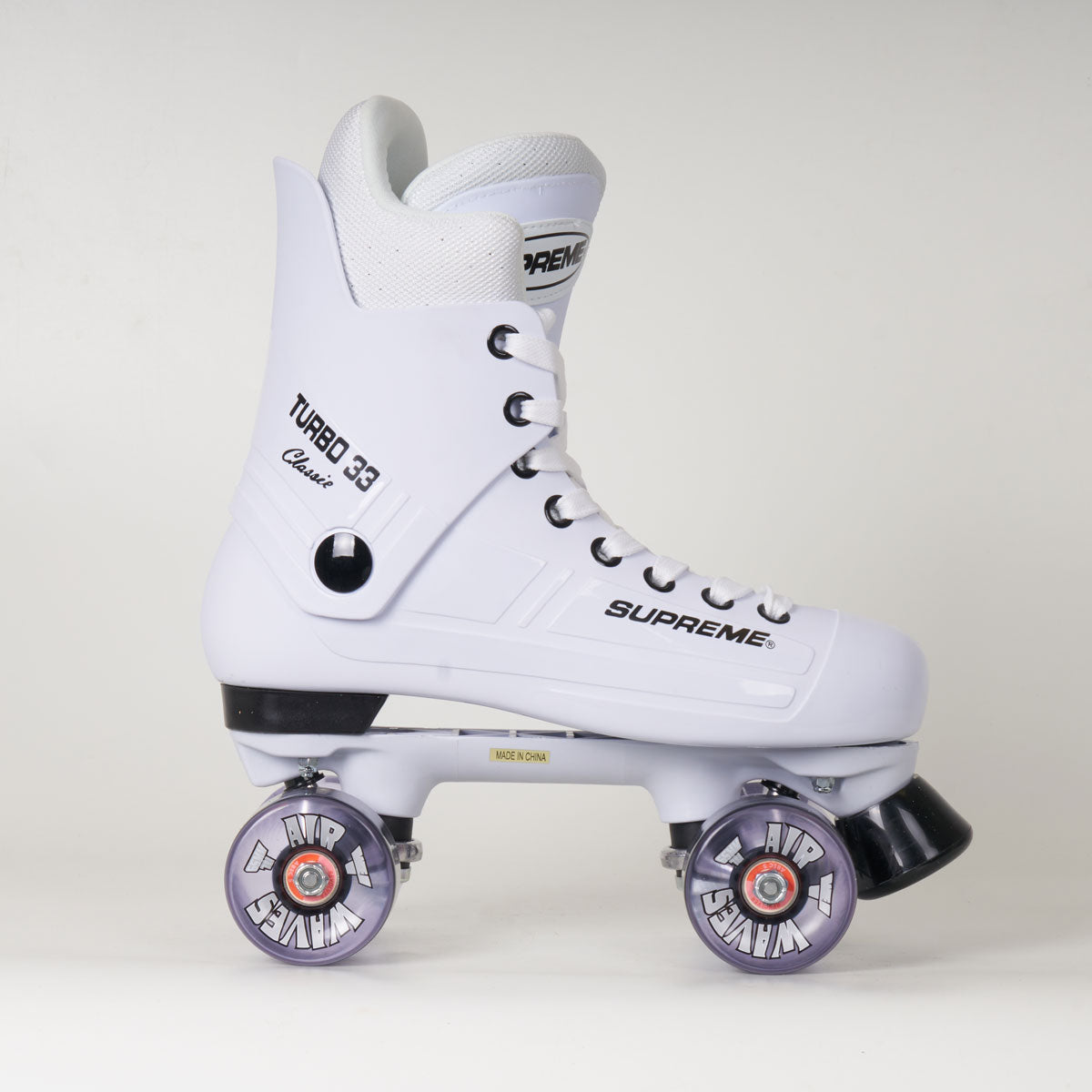 Supreme Turbo White Roller Skates