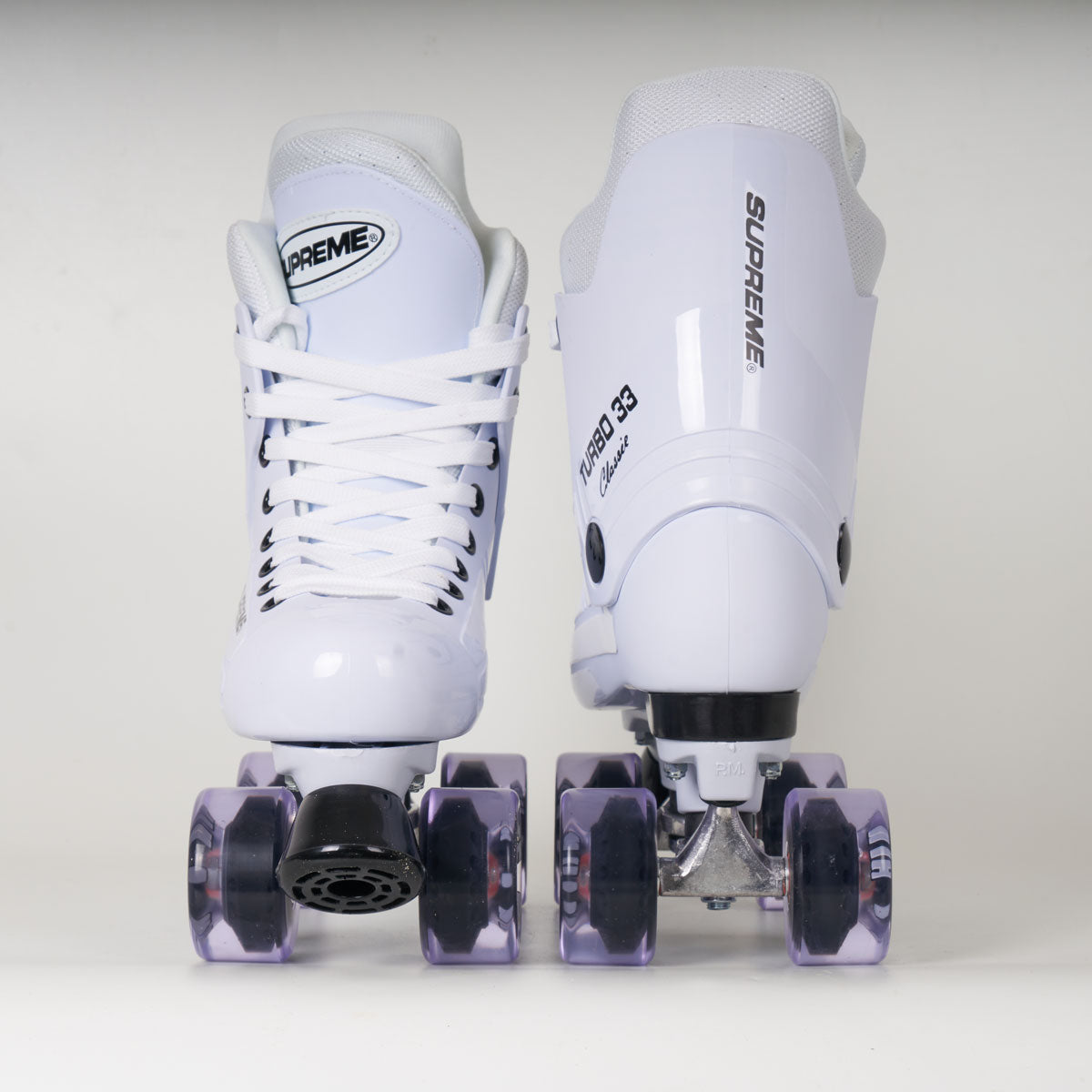 Supreme Turbo White Roller Skates